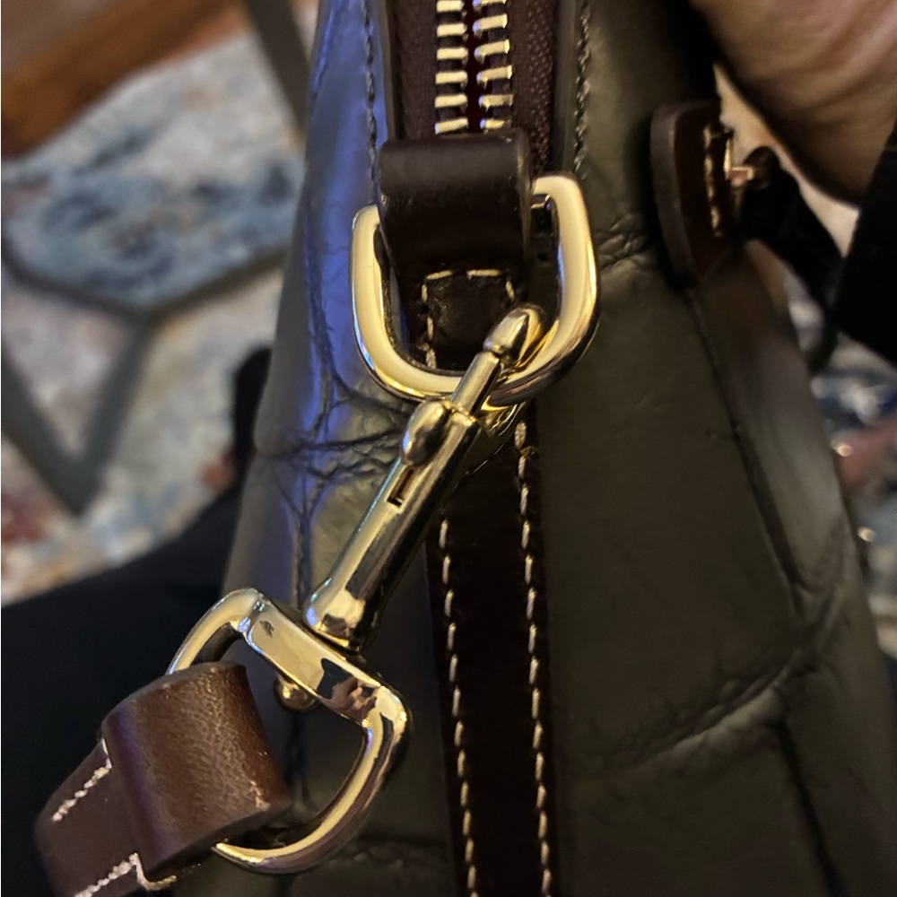 Dooney & Bourke Gray Crossbody Bag - Picture 6 of 7